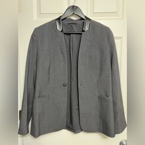 TAHARI gray blazer